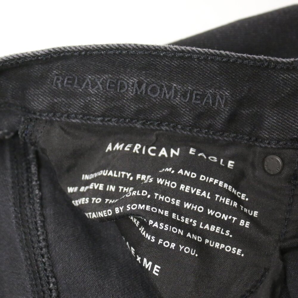 American Eagle Womens Size 8 Distressed Relaxed Mom Jeans - Picture 7 of 9